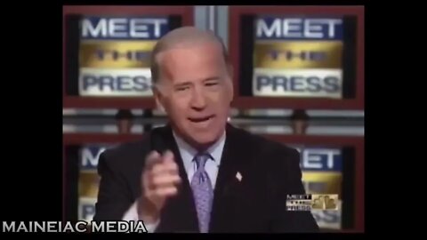 "One Man One Woman" Joe Biden On Marriage