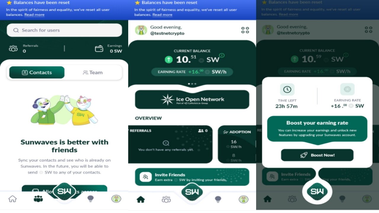 Sunwaves | Ice Open Network's New Crypto Mining App | SunWave Token Mining 2024