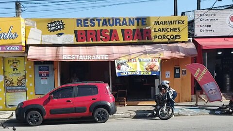 ALMOÇO BOM E BARATO NO RESTAURANTE EM ITANHAÉM SP