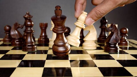 "Strategic Brilliance at Sunset: Mastering Chess's Twilight"