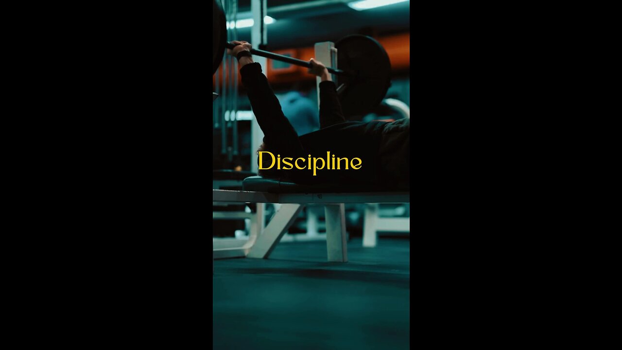 Discipline!