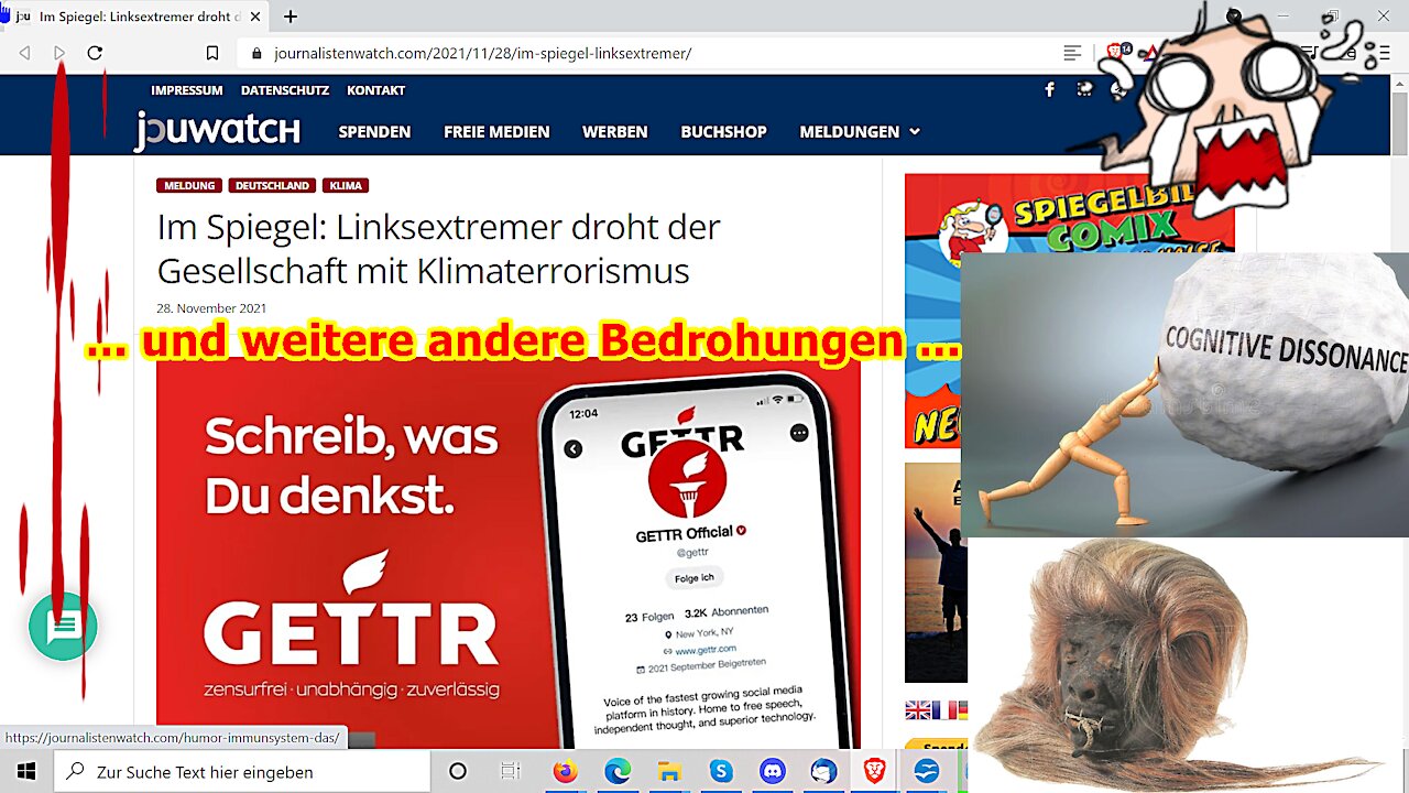 „2 extrem wichtige Spiegel und weiterer Terrorismus, usw.!!!“ ...