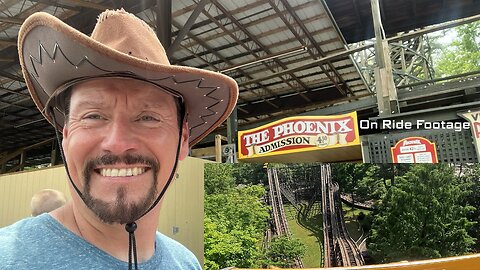 THE PHOENIX at KNOEBELS AMUSEMENT RESORT, Elysburg, Pennsylvania, USA [On Ride POVs]