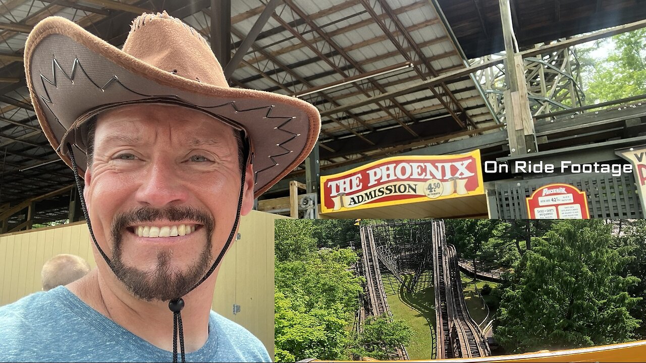 THE PHOENIX at KNOEBELS AMUSEMENT RESORT, Elysburg, Pennsylvania, USA [On Ride POVs]
