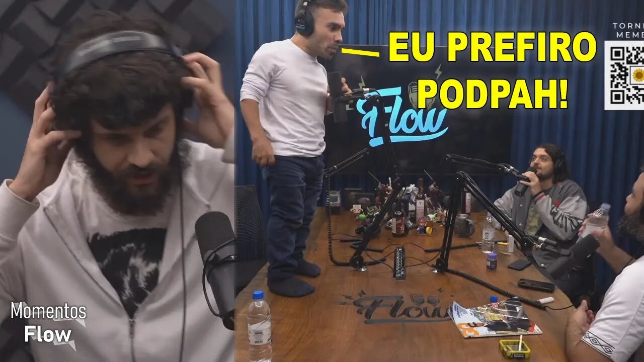DIOGO DEFANTE SE REVOLTA E ABANDONA FLOW DE NOVO! | MOMENTOS FLOW