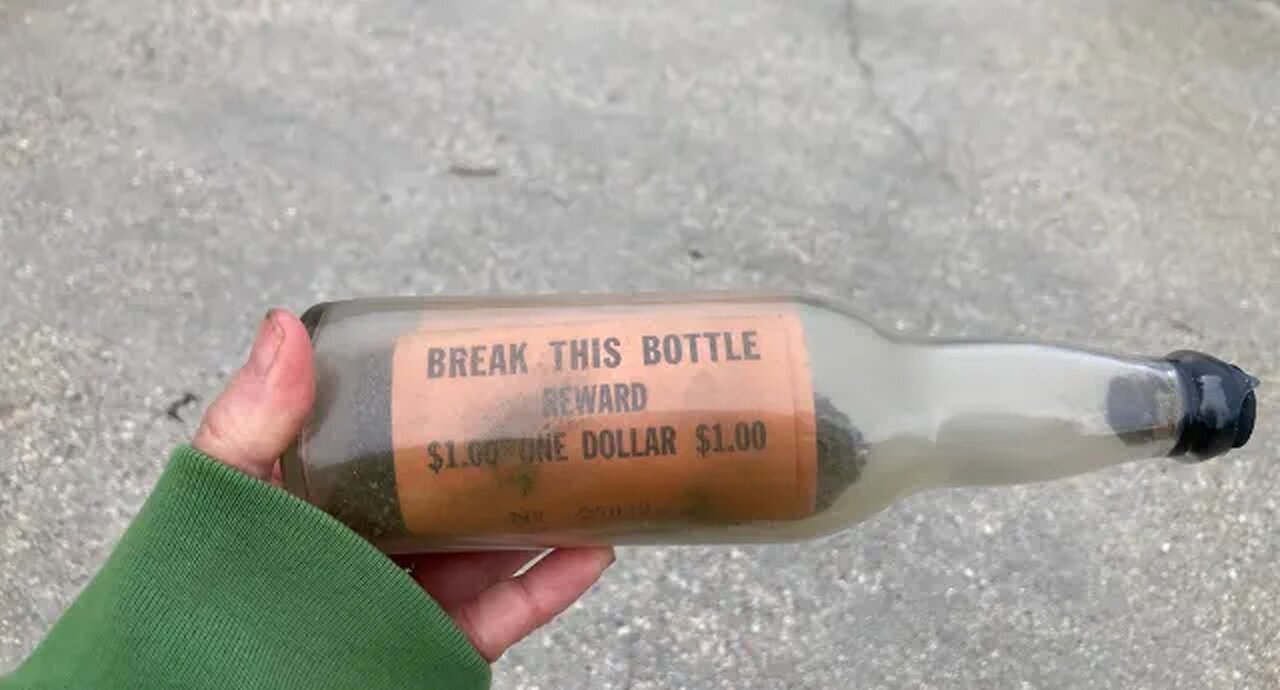 Message in a Bottle from 1961 Found!