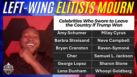 Hollywood Meltdown: Celebs Cry 'Orange Man Bad' After Kamala’s Defeat!