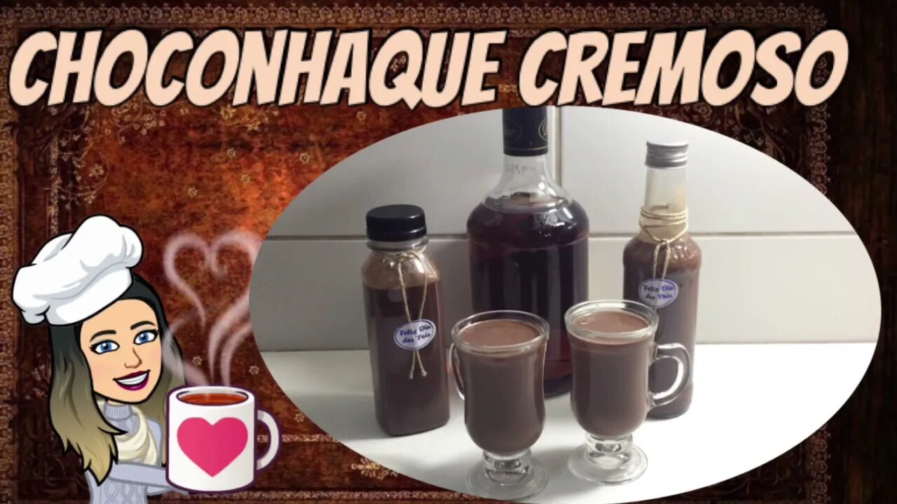 [TENDÊNCIA] ChoConhaque Cremoso | CHOCOLATE CREMOSO gelado ou quente | Faça e Venda no Dia dos Pais