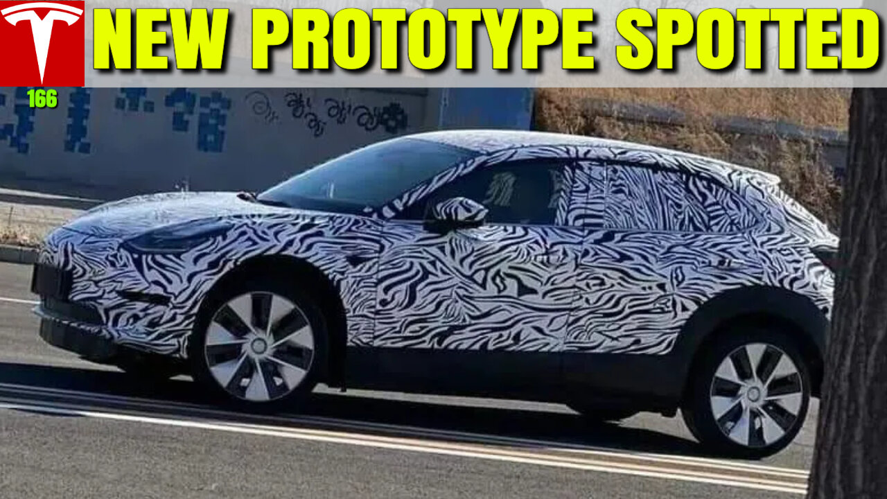 🔥Tesla MODEL 2 NEW PROTOTYPE SPOTTED IN CHINA 2023