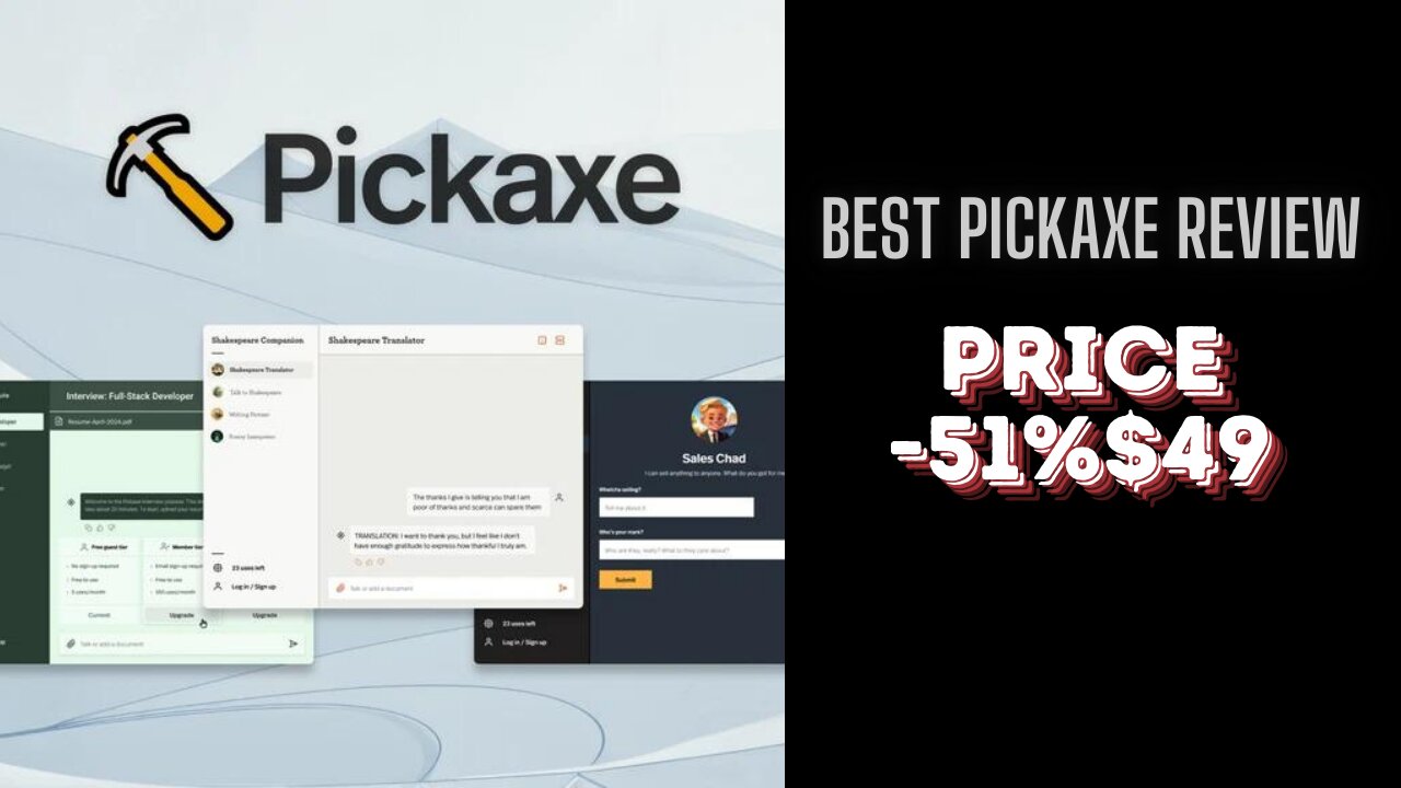 best pickaxe Review | best pickaxe enchantments, Review Warriorplus