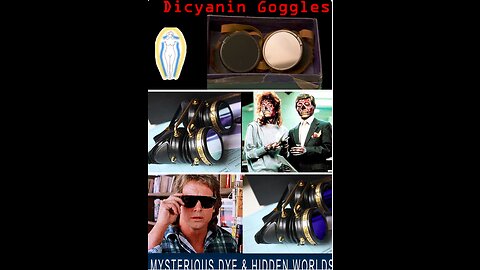 DICYANIN KILNER GOGGLES