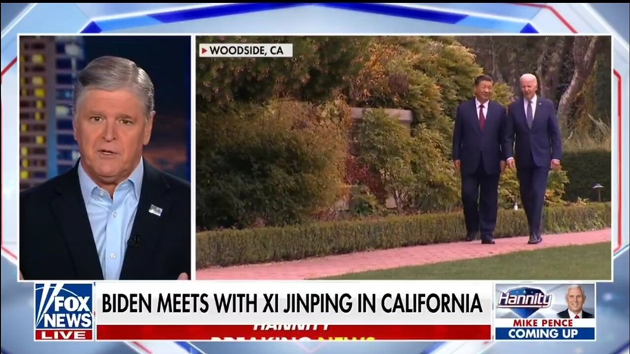 Biden NEVER Holds China Accountable: Hannity