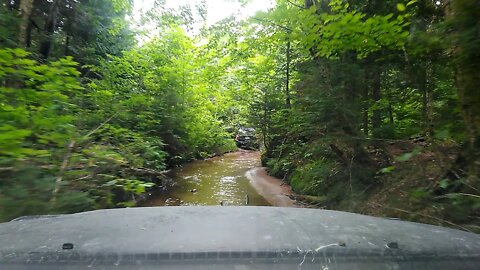 Beautiful Creek section of trail