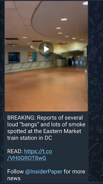News Shorts: Explosive Noises at DC Train Station