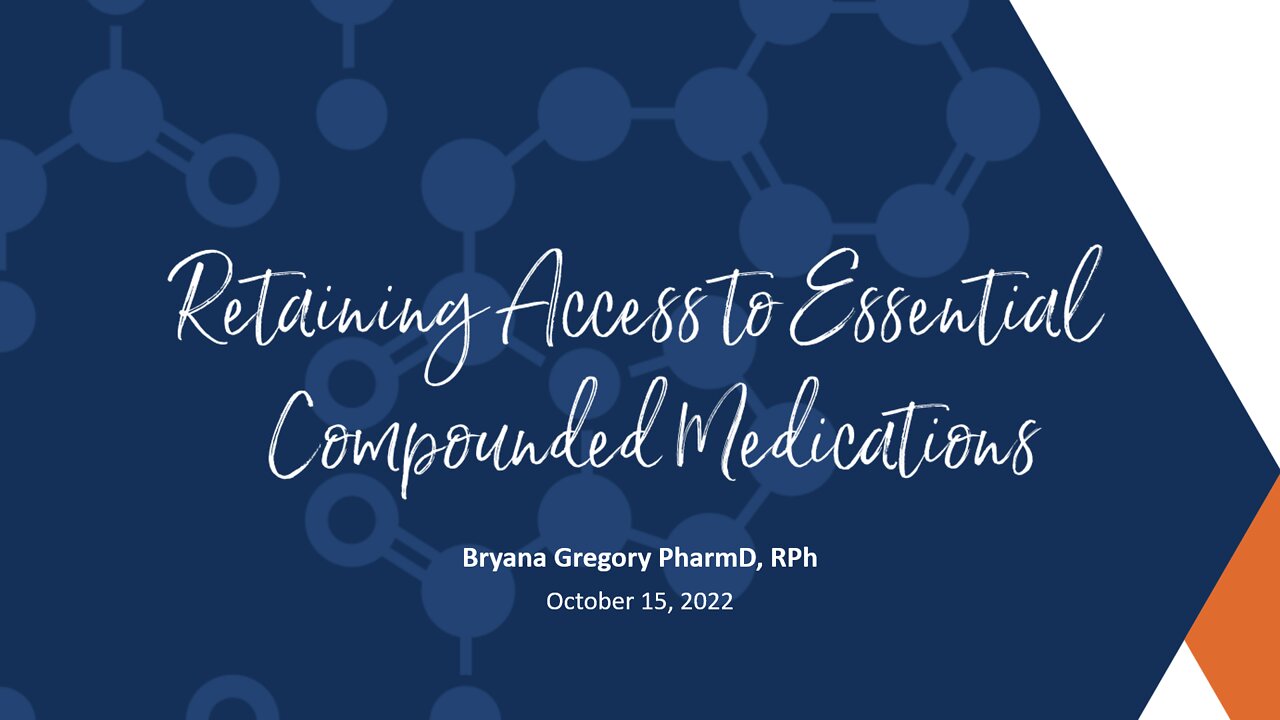 Retaining Access to Essential Compounded Medications