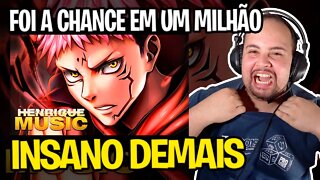 REACT ITADORI YUJI (Jujutsu Kaisen) | "A Chance Em Um Milhão" | Henrique Mendonça