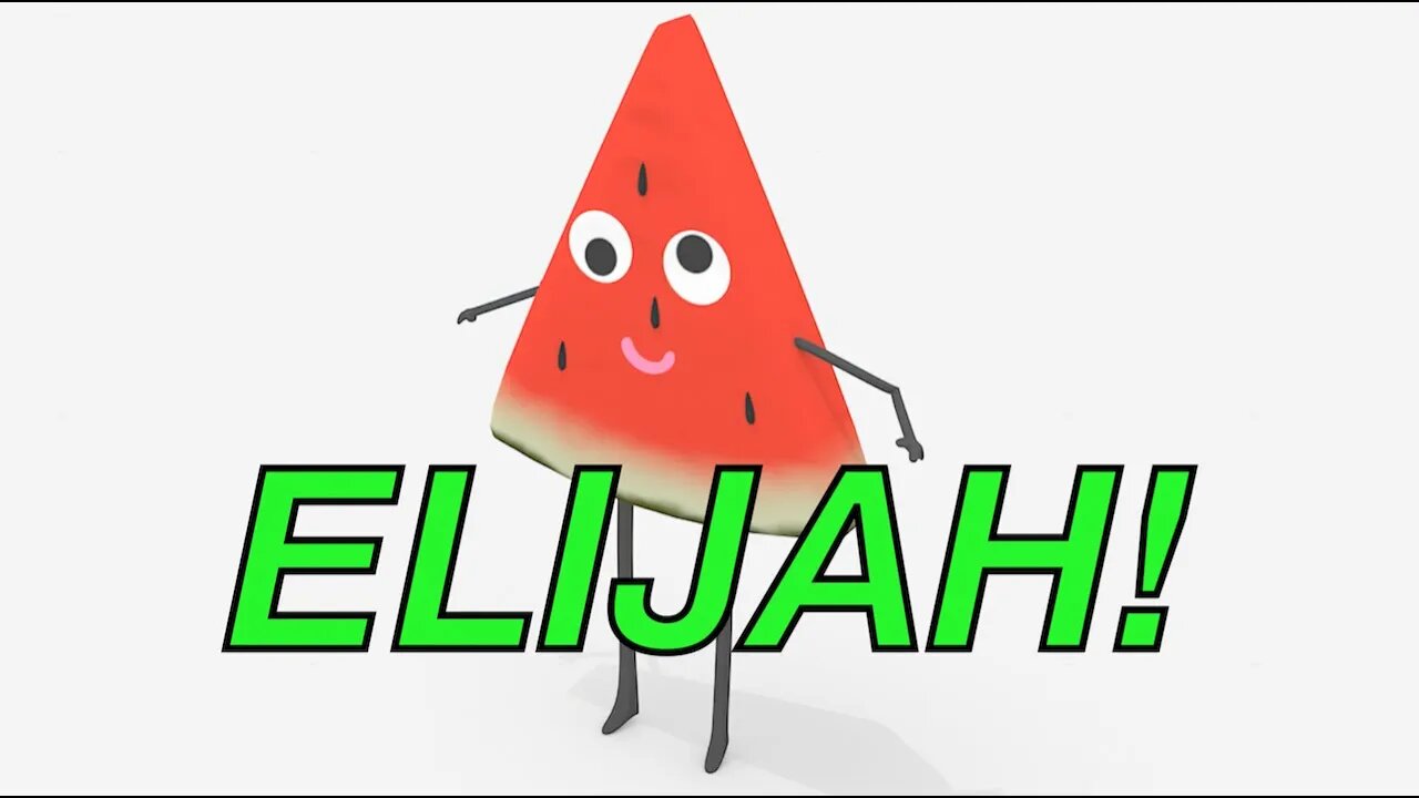 Happy Birthday ELIJAH! - WATERMELON Birthday Song