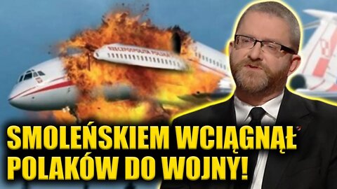 Z***ch WARSZAWSKO-SMOLEŃSKI! Konfederacja apeluje: Smoleńskiem WCIĄGNĄŁ Polaków do W****!