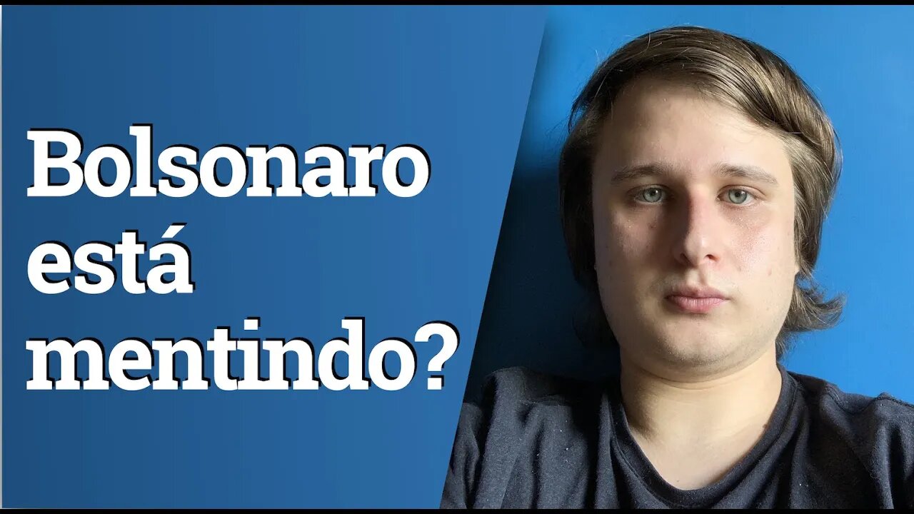 Bolsonaro inventou que está com covid para promover Cloroquina?