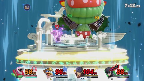 SSBU - Plant Triple Kill