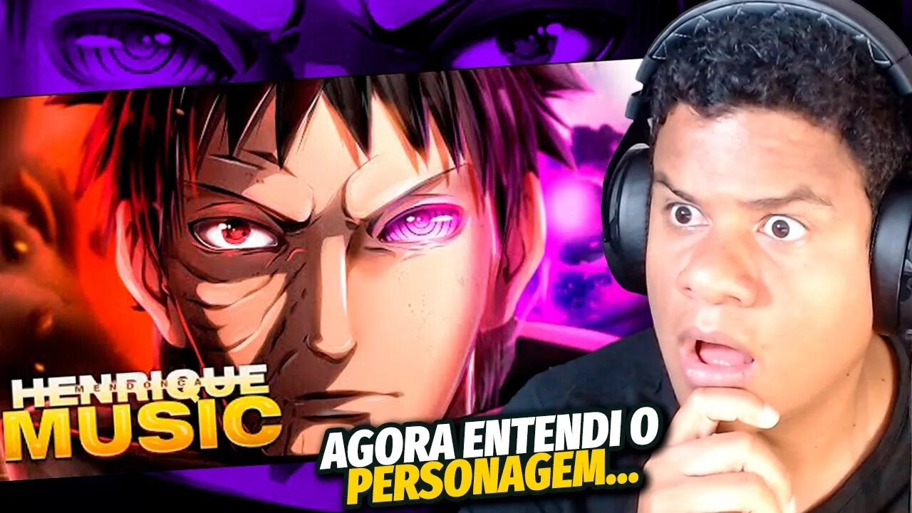 MUSICA SURPREENDENTE! OBITO (Naruto) | "Fallen Hope" | Henrique Mendonça | React Anime Pro