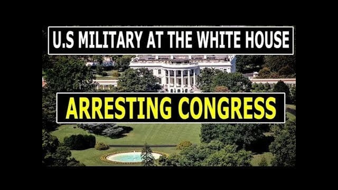 𝐔𝐒 𝐌𝐈𝐋𝐈𝐓𝐀𝐑𝐘 𝐀𝐓 𝐖𝐇𝐈𝐓𝐄 𝐇𝐎𝐔𝐒𝐄 𝐀𝐑𝐑𝐄𝐒𝐓𝐈𝐍𝐆 𝐂𝐎𝐍𝐆𝐑𝐄𝐒𝐒 𝐔𝐏𝐃𝐀𝐓𝐄 𝐓𝐎𝐃𝐀𝐘