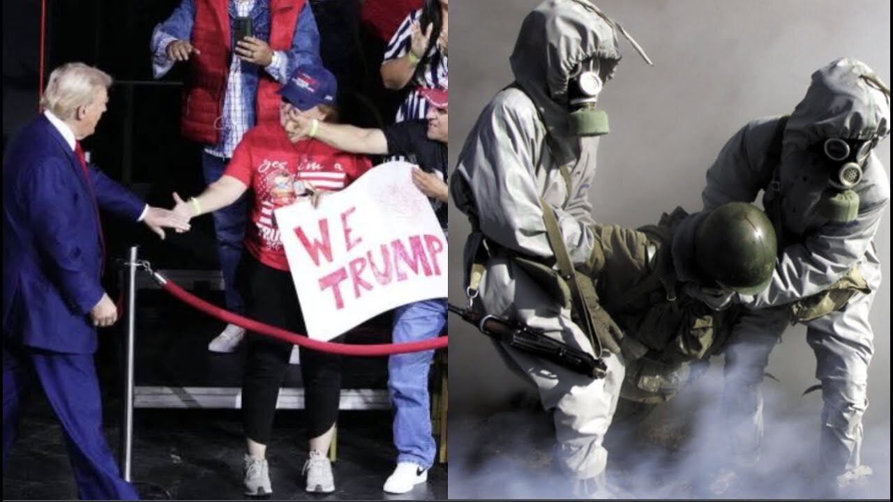 MYSTERIOUS FALSE FLAG "CHEMICAL ATTACKS" AT TRUMP RALLY! THERE WILL BE MORE BEFORE NOVEMBER 5TH!