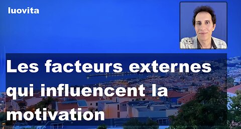 Quels sont les facteurs externes qui influencent la motivation, de LUOVITA.COM