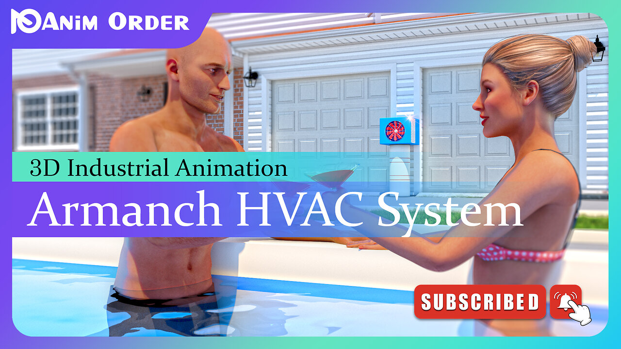 The Armanch new HVAC system | 3D industrial animation | Animorder.com