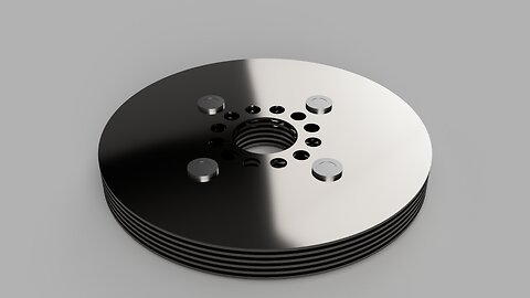 Tesla Turbine Disc