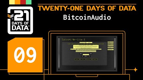 21 Days of Bitcoin - Day #9: BitcoinAudio