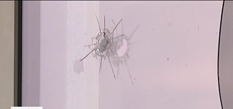 Hairdresser working on client when bullets fired through apartment