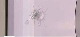 Hairdresser working on client when bullets fired through apartment