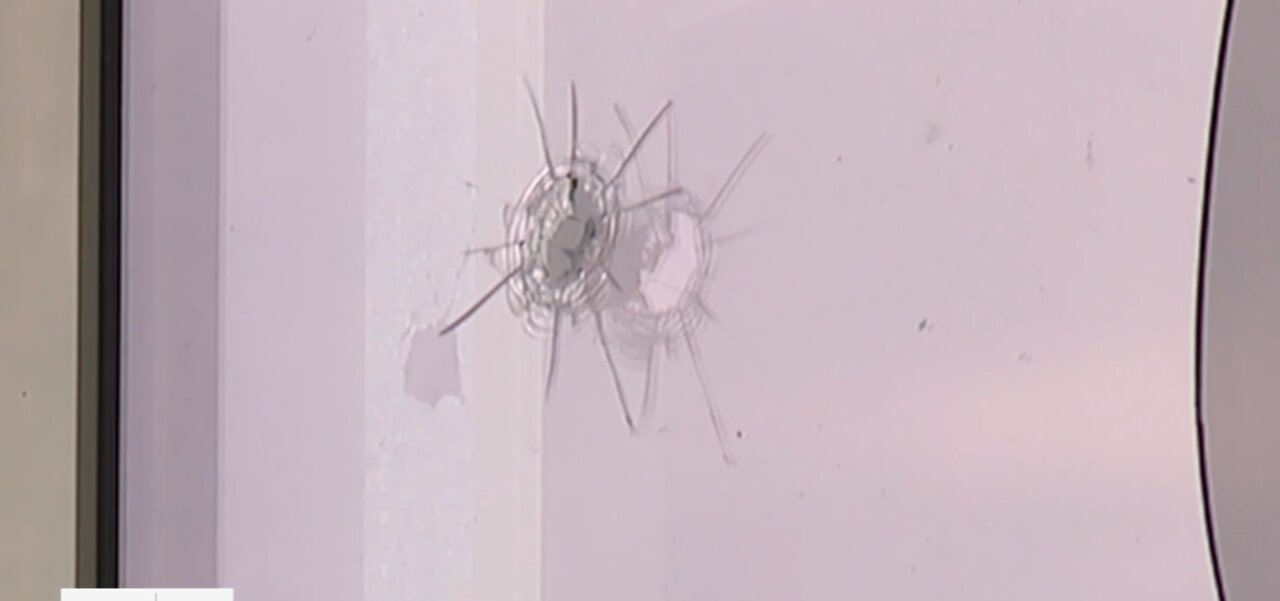 Hairdresser working on client when bullets fired through apartment