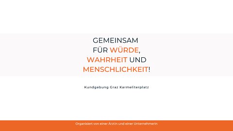 Prof. Dr. Arne Burkhardt Graz Kundgebung 22.01.2022