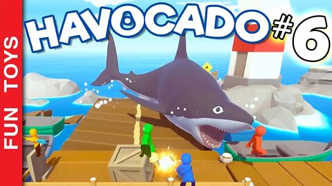 Havocado #6 - CORRE que apareceu um TUBARÃO MAIOR AINDA! O LEGAL é que quase tudo pode ser destruido