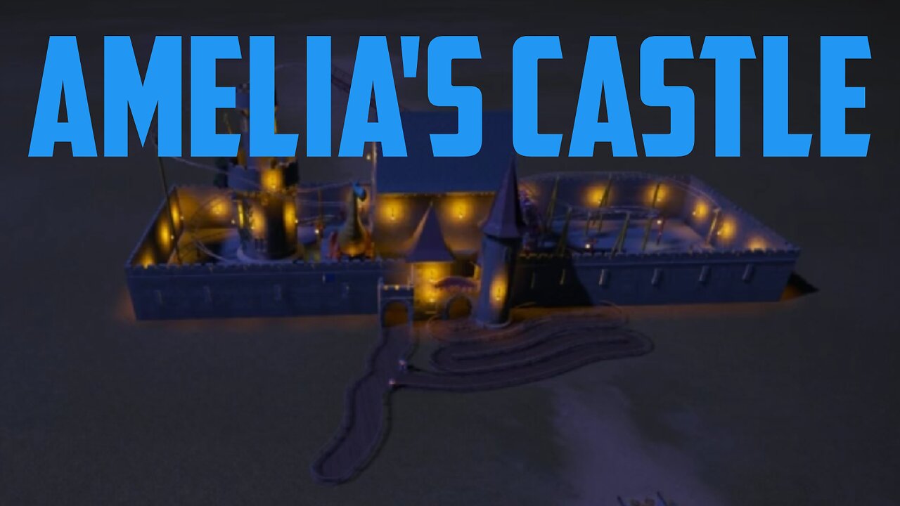 PlanetCoaster Kiddie Coaster Amelia's Castle