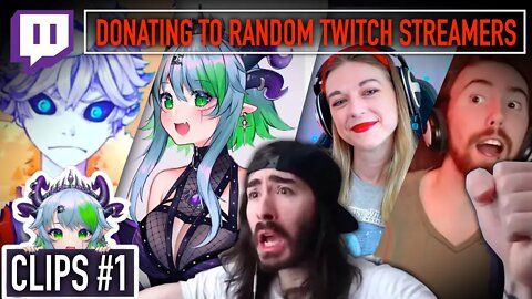 I Donated To Random Twitch Streamers... | Clip #1