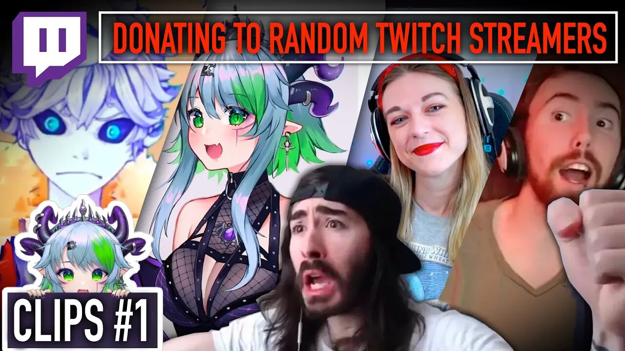 I Donated To Random Twitch Streamers... | Clip #1