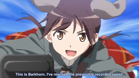 Strike Witches: Operation Victory Arrow - jet striker test