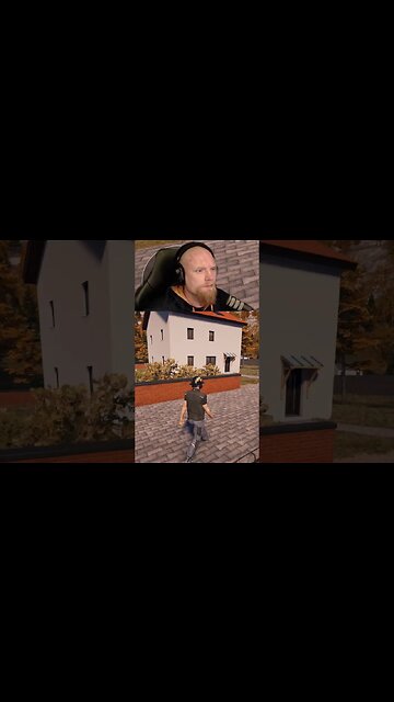 I Mr Wolf Built This #constructionsimulator #building #game #scandinavianwolf #shorts