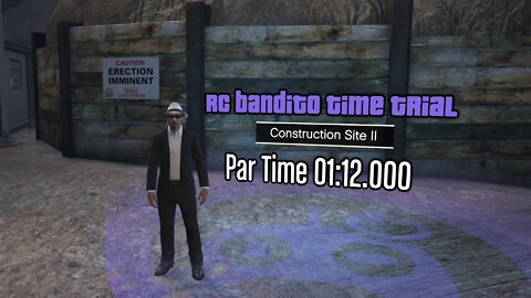 GTAV - RC Bandito Time Trial - Construction Site II 6-9-22