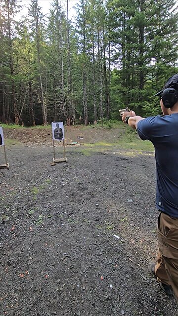 Can his Natural Draw hit the X?!? You wouldn't believe it, so I filmed it!