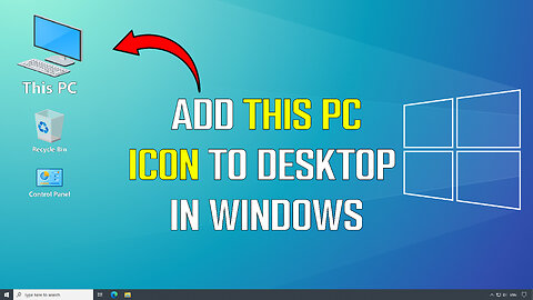 How to Add This PC Icon to Your Desktop in Windows