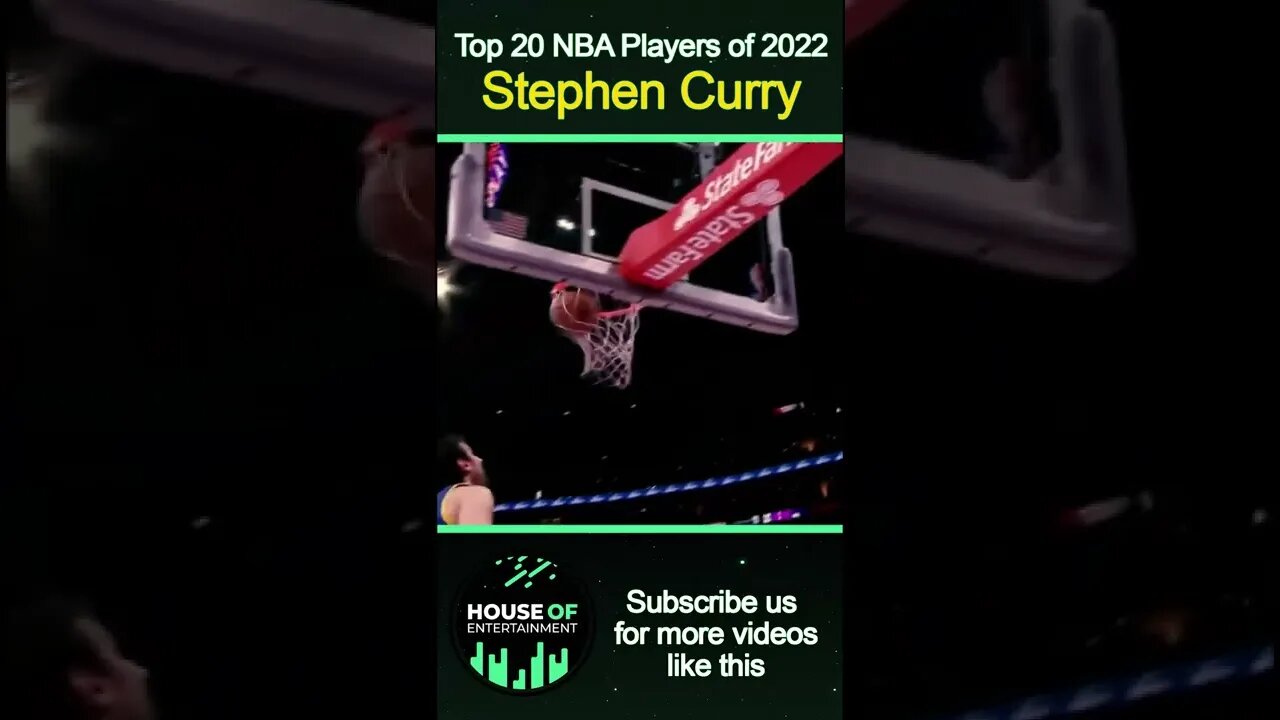 Stephen Curry holds a steady ranking among the top NBA Player in 2022 | Top NBA Players #Shorts