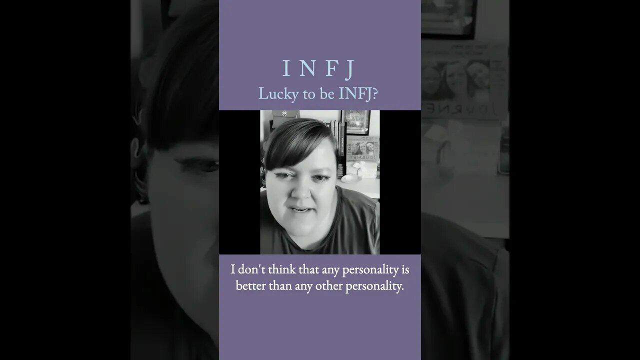 Are You Lucky to be an INFJ? | MBTI INFJ Personality Type