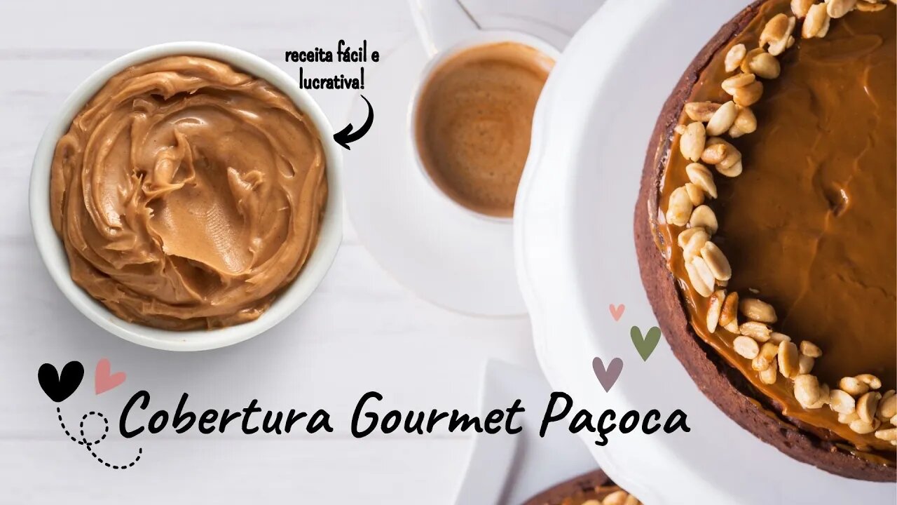 Cobertura Gourmet de Paçoca