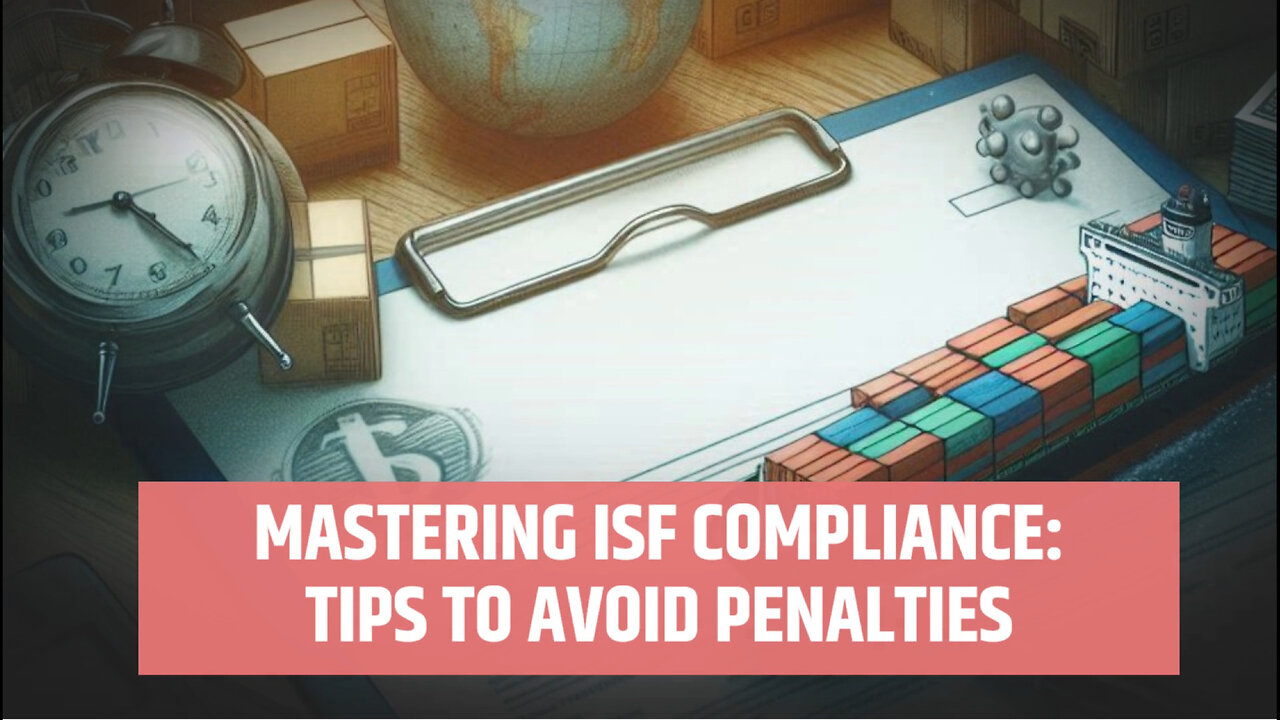 Mastering ISF Compliance: Navigating Regulations to Avoid Penalties