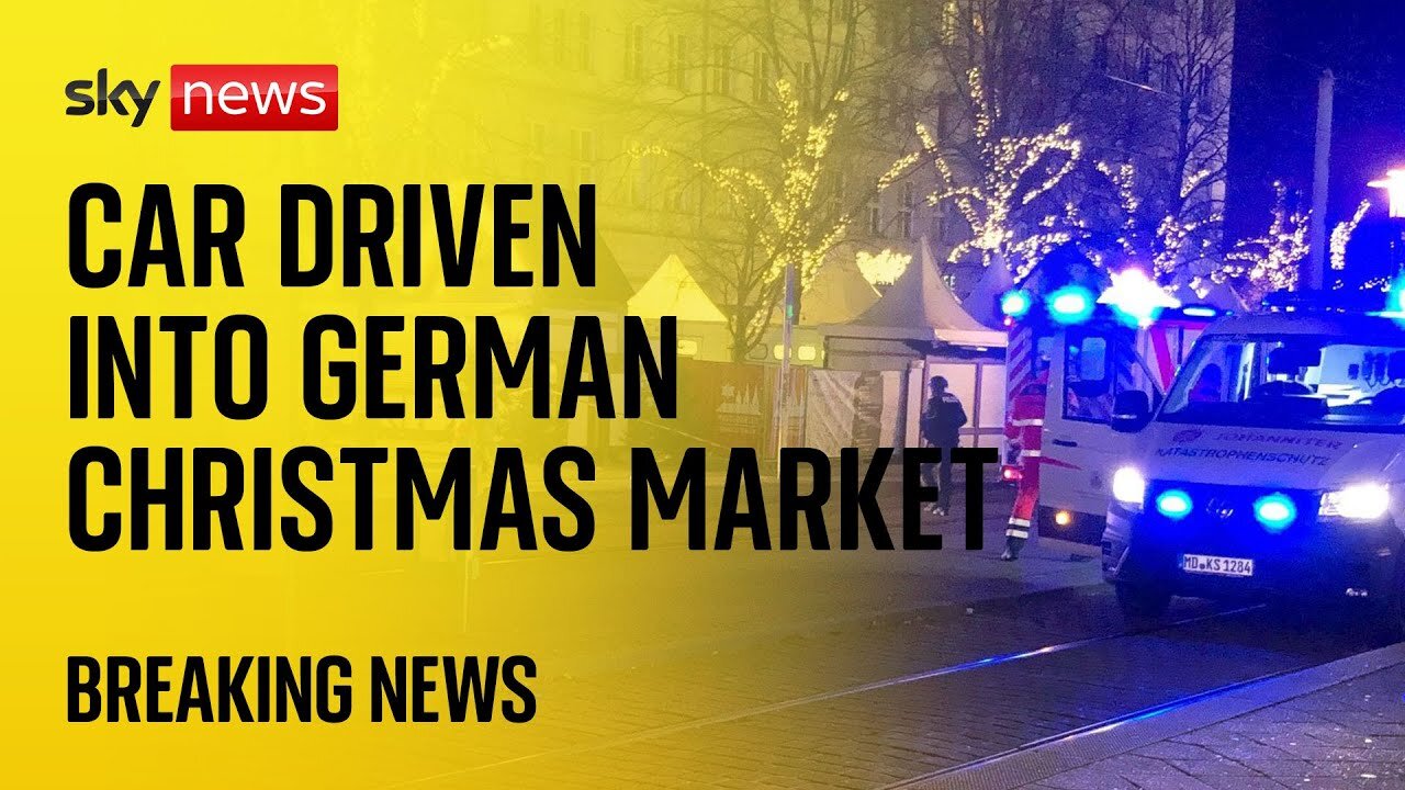 Germany: At least 11 people dead after car driven into people at Christmas marketm - reports