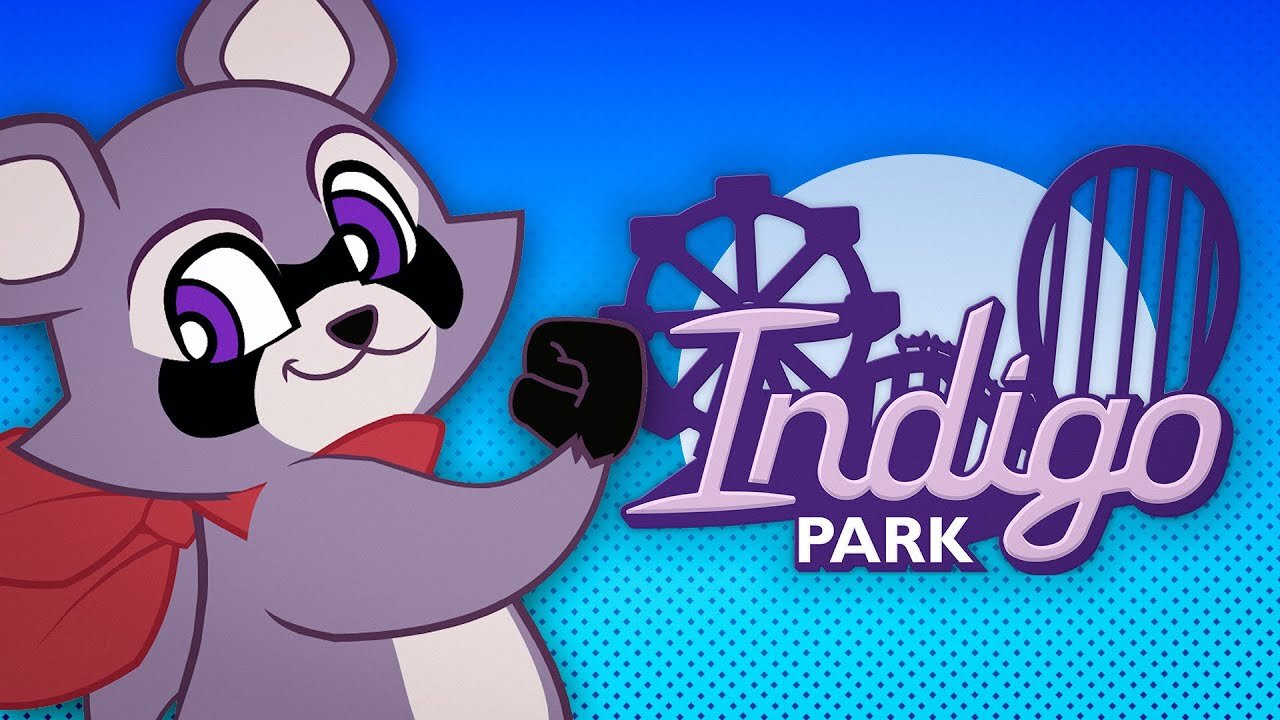 Playing some Indigo Park. It's like Disney World but with a raccoon instead of a mouse